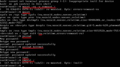 Смена забытого пароля в Ubuntu, изображение №7